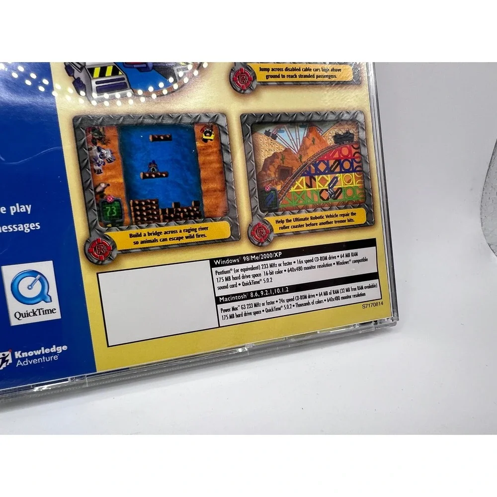 Vintage Fisher-Price Rescue Heroes‎ Tremor Trouble CD-ROM Children's Games 1990s